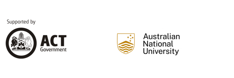 ACT Govt & ANU logos