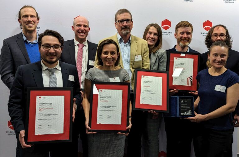 Engineers Australia Excellence Awards group photo